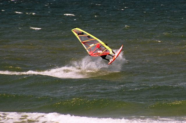 Backside aerial