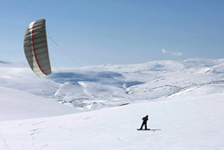 snowkiting